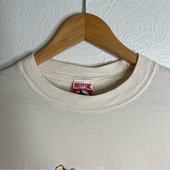 Vintage Mens 90s Disney World Winnie the Pooh T-Shirt Made USA Embroidered Sz L - Picture 5 of 11